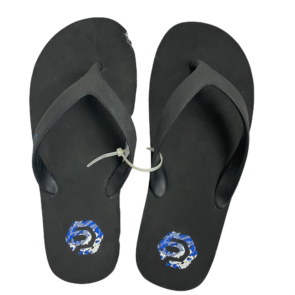 OP Men’s Black Flip Flops. Size: 7